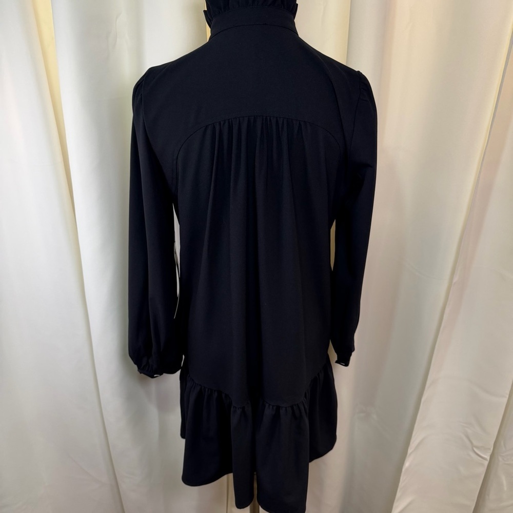 NWT Tuckernuck ‘Navy Crepe Palmerston Dress’ Size XS - Picture 10 of 16